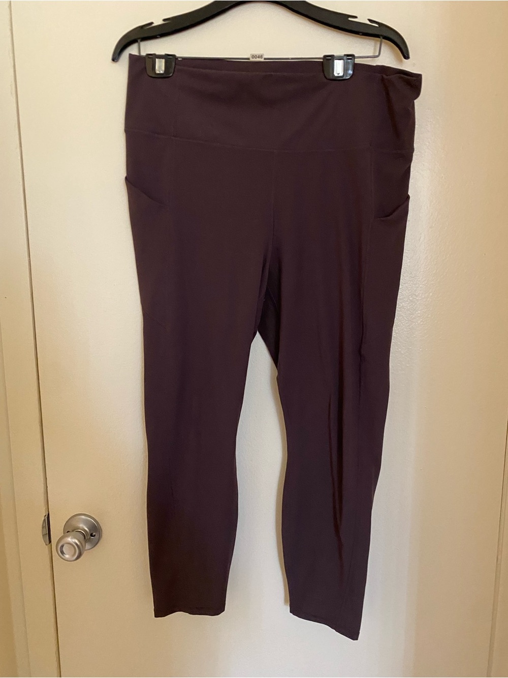 Fabletics Plum High-Rise Pocket Leggings